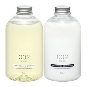 일본직발송 6. 구슬 피부 (TAMANOHADA) TAMANOHADA 타마노하다 샴푸 컨디셔너 002 사향 540ML B00W94W8TQ