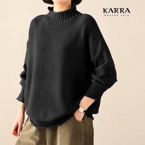 카라 KARRA 하찌볼륨와이드니트 A3F0460