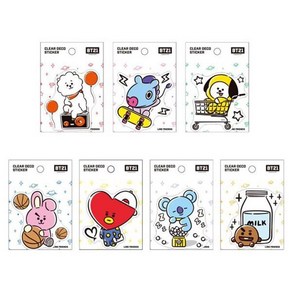 BT21 클리어데코스티커, 슈키