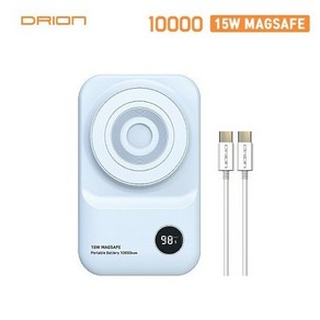 드리온 맥세이프 15W+PD20W 보조배터리 10000mAh, 드리온 고속 맥세이프 10000mAh