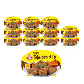 오뚜기 달콤한 데리야끼치킨 렌지, 180g, 24개