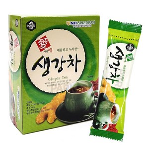 동일 애 생강차 스틱 15gX15포 (가루 분말차 고형차 전통차), 박스포장, 1개, 15개입, 225g, 15g