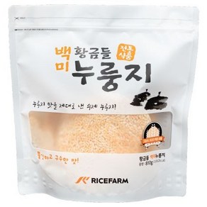 라이스팜 황금들 백미 누룽지, 1개, 810g