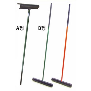 정규 골프장 벙커레이크 / 골프장 고무래 / 잔디 정리 / 벙커 정리기 / 스크린 골프 / 연습장 / 볼 밀대 / 골프공 밀대 / 골프용품, A형헤드, 주황색, 1개