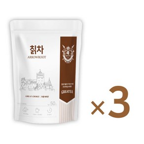 Greatea 그래이티 국산 칡 뿌리 갈근 차 50티백