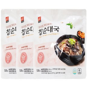 도드람 본래 찰순대국(찰순대), 530g, 3개