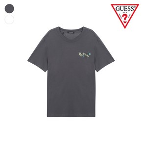 [게스] GUESS MEN SS CREW 2차_트로피컬 백프린트 KN2K04C4