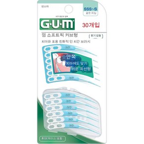 gum 검 치간칫솔 치실 커브형 어드벤스 sss