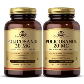 솔가Solgar 폴리코사놀 20mg Veggie Caps Solgar policosanol