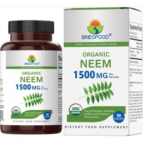 님 나무 정제 1500mg 고함량 90정 45일분 인도 미얀마산 Neem Tee, 님 나무 1500mg, 1개