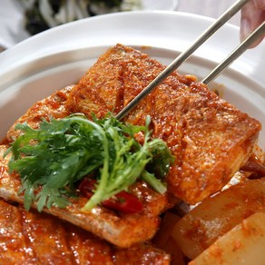 간편하게 조리하는 왕 두툼 갈치조림 2팩 3~4인분 / 간편하게 조리해 한끼 뚝딱, 2개, 600g