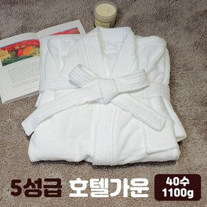 샤워가운 프리미엄 호텔 40수 면 커플 목욕 가운, 40수 프리미엄 호텔 샤워가운, L, 1개