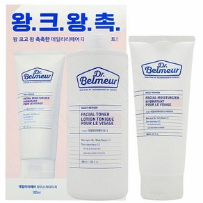 더페이스샵닥터벨머 데일리리페어 2종세트 토너400ml+로션200ml(대용량)