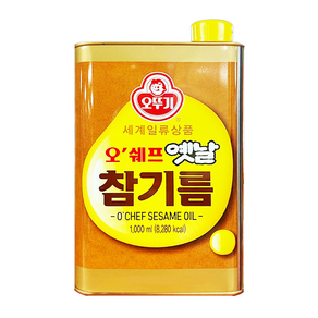 오뚜기 오쉐프 옛날참기름, 1L, 1개