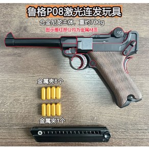 FINEDAY RUGER 루가 P08 탄피배출 블로우백 레이저 수동건