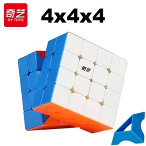 매직 큐브 피라미드 스큐브 미러 스페셜 스피드 퍼즐, 1개, 11. 4x4x4 stickeless