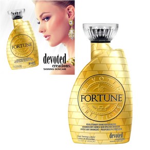 Devoted Ceations Fotune Bonze Tanning Lotion 13.5oz(400ml)/디보티드 크리에이션 포춘 브론져 태닝 로션, 1개, 400ml