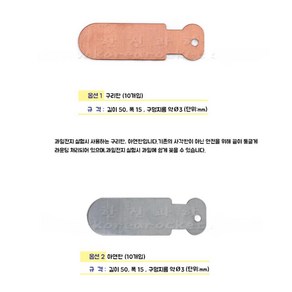 초등6학년 과학실험용 과일전지실험 구리판 아연판 10개 호기심 예술 학습