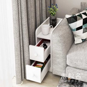 A2GCONNECT 좁은 침대 서랍장 30cm 틈새 25cm 테이블 미니 침대서랍장 침실 협탁, [03] 2 A타입-메이플 20CM, 1개