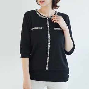 (~110size)바라진주셔링티 TBC1054_DO4060 엄마옷 빅사이즈