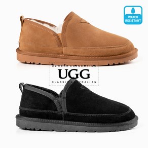 호주 오즈웨어 UGG 남성 양털 앨더 슬립온 슬리퍼