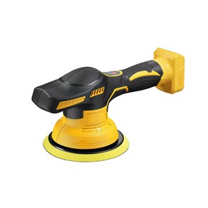 무선 자동차 광택기 8 기어 조절 가능 자동 전기 왁싱 샌딩 씰링 글레이즈 도구 Makita Dewalt Milwaukee 20V 배터리에 적합, 2) Fo Dewalt