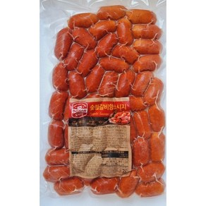 [대영] 도나우 빌 칼집난 숯불갈비향 소시지 (20g*50ea) 1000g