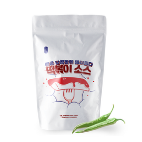 경동시장 떡볶이 분말 중간맛 500g 가루 소스 보통맛 2단계, 1개