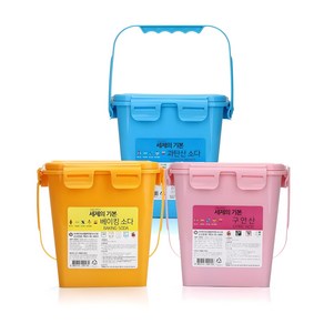 세제의기본(베이킹소다+구연산+과탄산소다)천연세제3종2kgX3개, 1세트