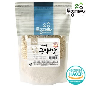 [토종마을] HACCP인증 오리지널 곤약쌀 500g, 150g, 1개