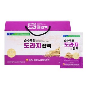 농협 도라지진액 도리지엑기스 30포 어버이날 명절 추석 설날 선물 국산도라지, 30개, 70ml