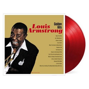 [LP] Louis Amstong (루이 암스트롱) - Golden Hits [레드 컬러 LP]