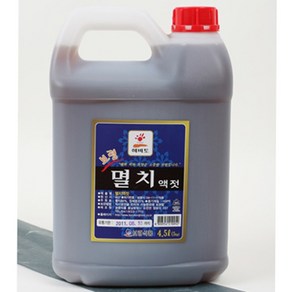 보령 멸치액젓5kg, 1개, 5kg