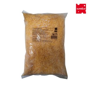 썬리취 펜시체다치즈 눈꽃치즈 2kg/피자치즈, 2kg, 1개