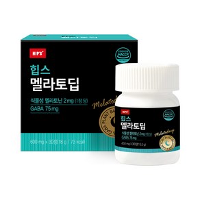 힙스 멜라토딥 600mg*30C, 1개, 30정