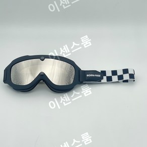 본프리 오토바이 헬멧 오토바이 고글 바이크 고글 모터사이클 고글 빈티지 풀페이스 소두핏 쇼티, 100개, P