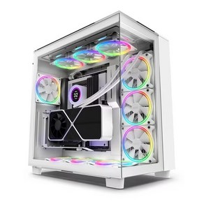 [NZXT] H9 Elite [미들타워] [매트 화이트], NZXT, 1개