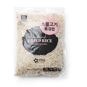 [먹깨비네] 아워홈 소불고기 볶음밥 3kg 대용량, 1개