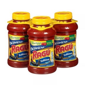 Ragu Old Wold Style Pasta Sauce 라구 전통 파스타 소스 1.27kg x3팩, 3개