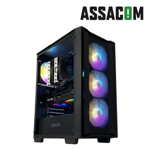 아싸컴 AMD 7800X3DRTX4070 조립PC 게이밍컴퓨터 조립컴퓨터 게임용 게이밍PC 팰월드 엘든링 데스크탑, 기본사양