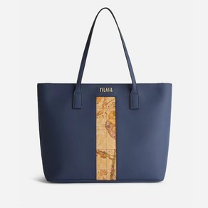 Pima Classe Geo Joy shopping bag in ubbe fabic Blue 23ILM4GZ3196360101