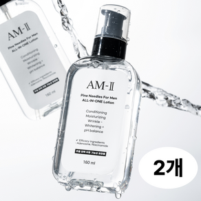 에이엠투 솔잎 남성 올인원 로션 160ml, 2개