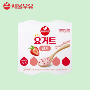 서울우유 요거트 스위트 딸기, 85g, 24개