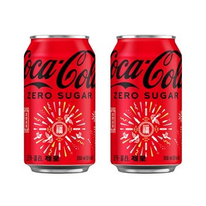 [코카콜라] 제로 350ml CAN (24입), 상세 설명 참조, 24개, 0.35l