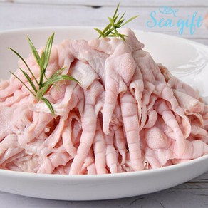 [씨기프트]뼈없는 닭발 무뼈닭발 1kg 손질 냉동 생닭발, 단품, 단품