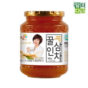 꽃샘 꿀인삼차 580g, 1개