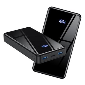 YINTO 대용량 보조배터리 고속충전 30000mAh PD 22.5W QC3.0 잔량표시