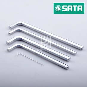 SATA 사타 육각 롱렌치 모음 (1.5~10mm) 813XXX, 1개