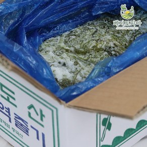 베지토피아 100% 국내산 완도 염장 미역줄기 5kg 10kg [베지토피아], 1박스