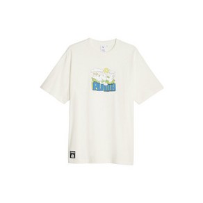 [매장정품] 푸마 PUMA 푸마ⅩRIPNDIP 그래픽 반소매 티셔츠 - 아이보리 / 623513-65 578194